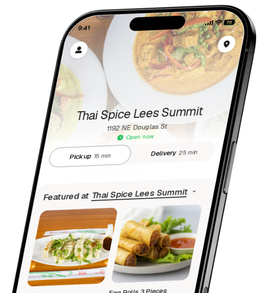 Thai Spice Lees Summit app preview