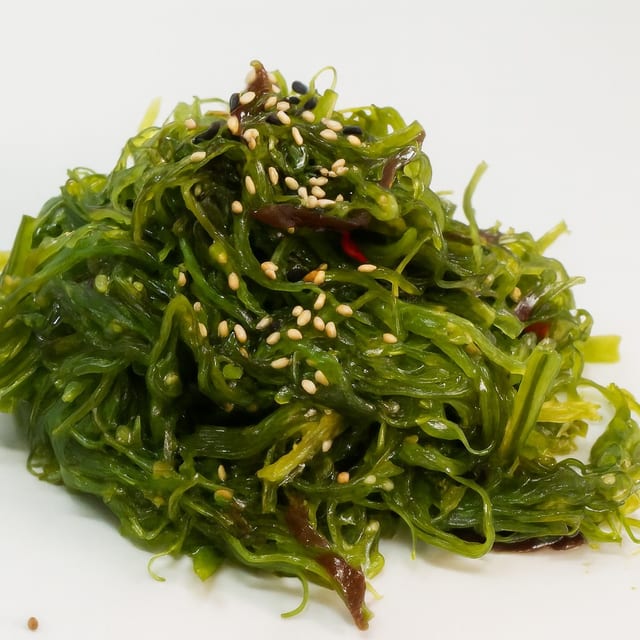 Seaweed or Squid Salad.