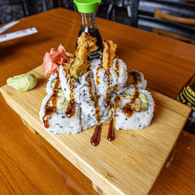 *Shrimp Tempura Roll.