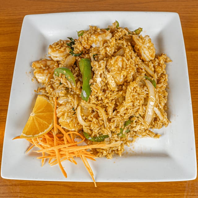 Spicy Basil Fried Rice.