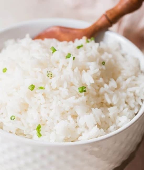 Steamed Rice.